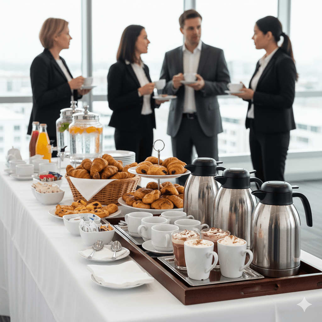 Pause café et Accueil Chocolat chaud